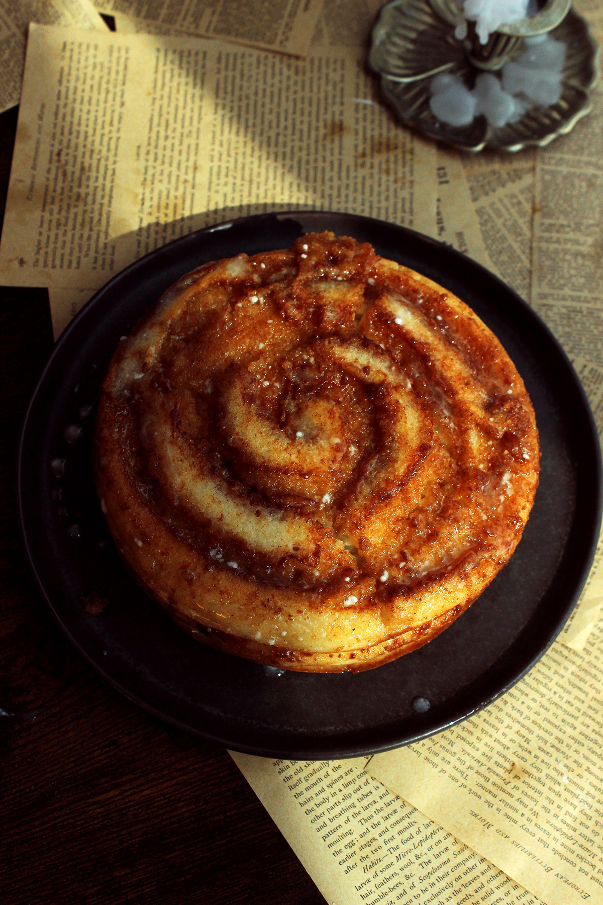 Cinnamon Roll Pancakes - Dash of Sanity