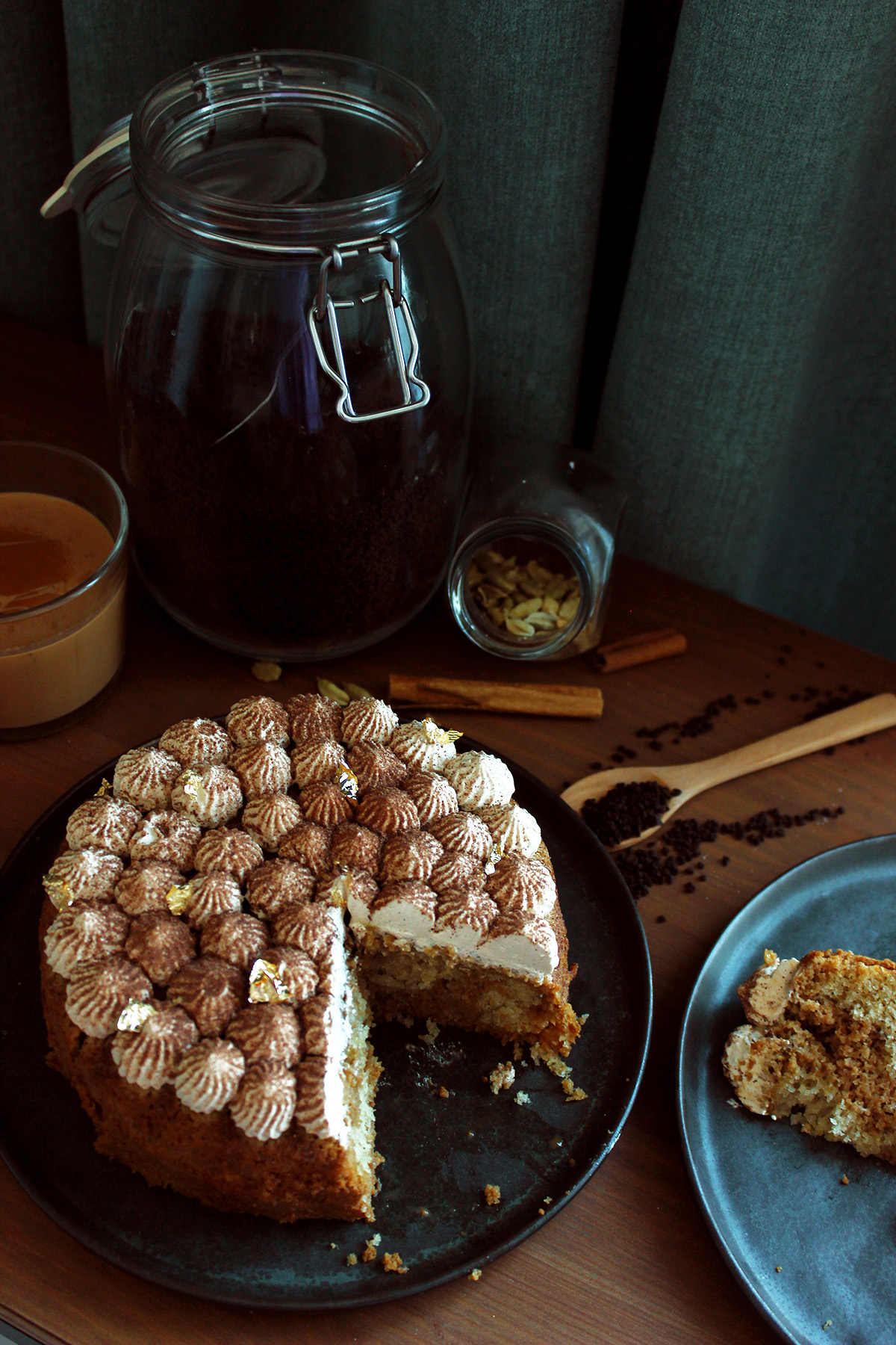 Chai Cake with Cream Cheese Frosting - Liv for Cake